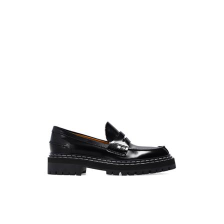 Proenza Schouler, Platform boots Zwart, Dames, Maat:39 EU,leer