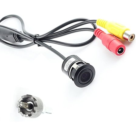 Auton peruutuskamera porausreiän tulppa 18mm yleismallinen kiinnitys tukee ruudukkoviivoja