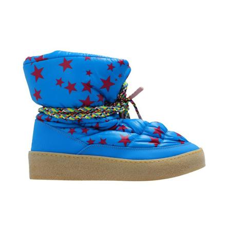 Khrisjoy, Snow boots with motif of stars Blauw, Dames, Maat:38 EU