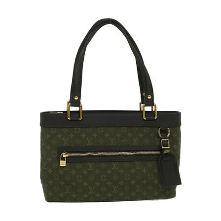 Louis Vuitton Vintage, Handbags Groen, Dames, Maat:ONE Size,Canvas