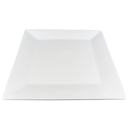 Traditionella Porslinsassietter - Fyrkantiga - 12-pack