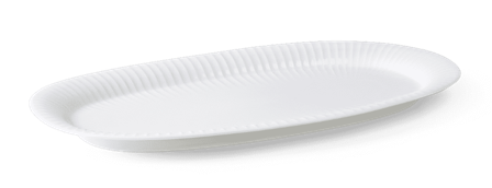 Kähler Hammershøi Oval Serveringsfat 40x22.5cm