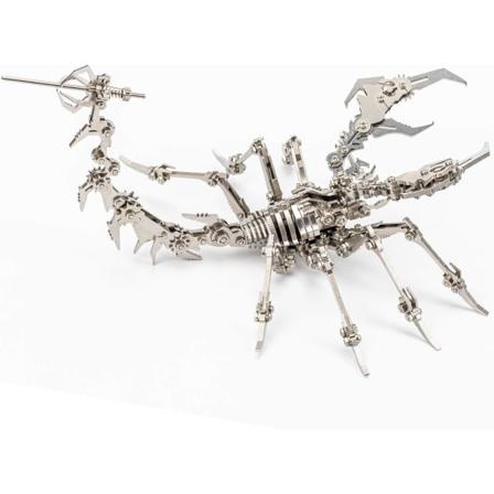 Voksen Metal Model Kits Robot Insekt Skorpion 3D Stål Færdig