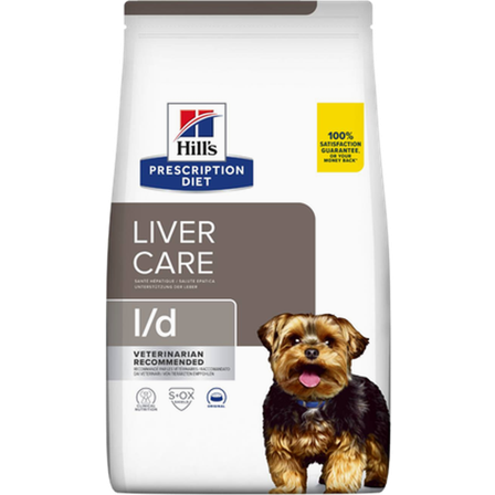 Hill's Prescription Diet Dog - l/d Liver Care Original - Dry Dog Food 4 kg - Hund - Hundefôr & hundemat - Veterinærfôr for hund - ZOO.no