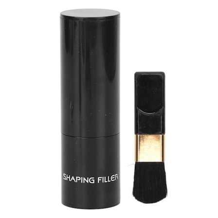 Tykt skjeggpulver Skjegg Makeup Pulver Skjegg Håravfall Skygge Makeup Pulver for hår Skjegg Mørk Brun