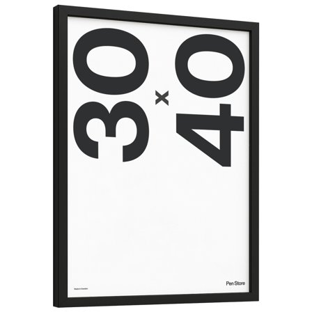 Black Wooden Frame 30x40 cm