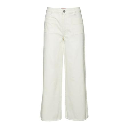 Ottod'Ame Large leg Bukser Hvid, Dame Bukser, Størrelse: W26