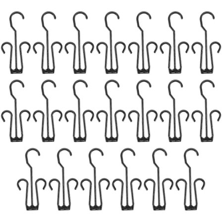 20 stk. husholdnings sko bøjler dekorative sko stativer Mall sko display stativer hængende kroge (FMY)