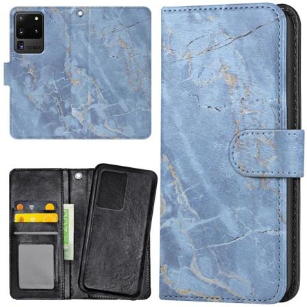 Samsung Galaxy S20 Ultra - Lommebok Deksel Marmor
