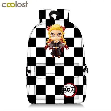 Sexet Anime Demon Slayer Rygsæk Vandtætte Skoletasker til Studerende Drenge Piger Skoletaske Cosplay Rejsetaske Rygsæk Mode~04496