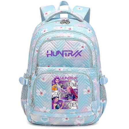 Kpop Demon Hunters Trykket Ryggsekk Studenter Skolesekk _a Blu