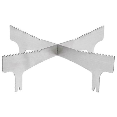 Bålpanne Koketopp Ramme for Mesa XL /CAMPFIRE Tilbehør Konverter Bordbålpanne til Campingovn (FMY)