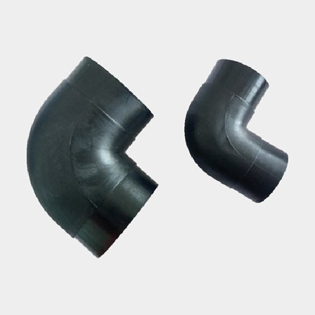 Poistoputki 1852-Marine, 90 mm, avoin 90°, musta, sopii 1852-Marine diesellämmittimeen