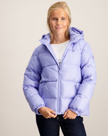 Tommy Hilfiger ESSENTIAL DOWN JACKET Bleu Vestes Fille - Kids Brand Store