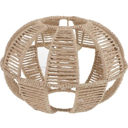 Pieni Lampunvarjostin Kattovalaisimen Varjostin Sisävalaisimen Suojus Paperinaru Punottu Suojus