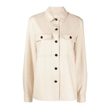 Jil Sander Jass , Beige , Dames , Maat: S Longsleeve shirts