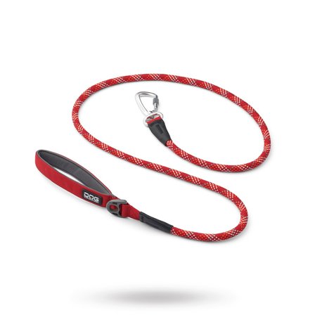 DOG Copenhagen - Urban Rope Leash Hundkoppel 3.0 - Classic Red - Hundkoppel- För stora hundar