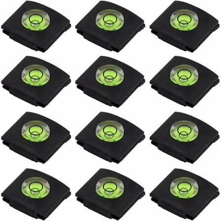 Sæt med 12 skoovertræk, vaterpas kamera lommelygte skoovertræk til Nikon Panasonic Fujifilm Olympus Sigma PENTAX DSLR SLR Canoes-