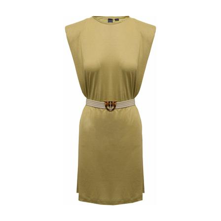 Pinko, Dress Beżowy, Kobieta, Rozmiar: S