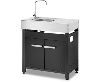 Austin and Barbeque AABQ - Side Table With Sink - Sidobord till uteköket med diskho & förvaring