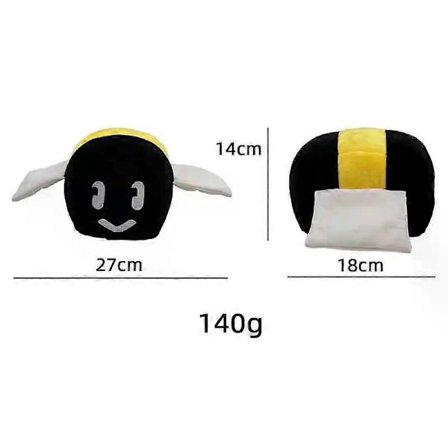 Nytt spill Bee Swarm Simulator Plysjdukke Leker Anime Stor Katt Kjæledyr Figur Myk Utstoppet Dyr Bie Plysjleketøy Barn Gave Romdekor[D]