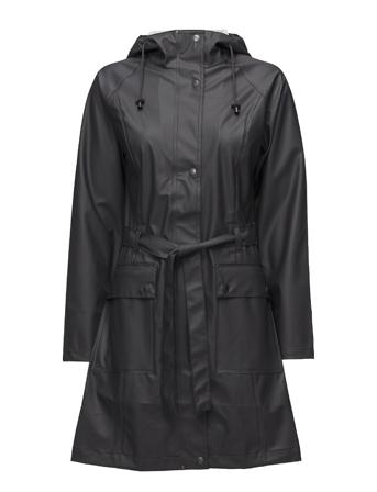 Raincoat Outerwear Rainwear Rain Coats Grå Ilse Jacobsen