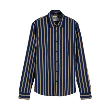 Scotch & Soda Shirts Blå, Herre Skjorter