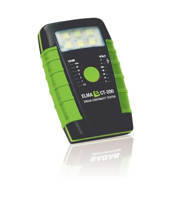 Elma CT-200 Kontinuitetstester, Måleinstrumenter