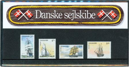 Danmark 1993 - Danske Sejlskibe - AFA souvenirmappe 11