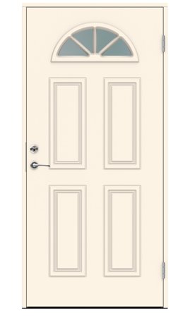 Swedoor Clementi Ytterdörr vit (S 0502-Y) 1980x888 mm, Dörrar