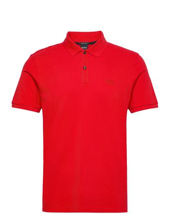 Pallas Polos Short-sleeved Rød BOSS