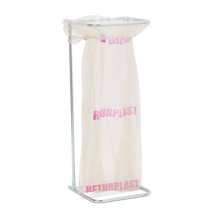 Rubbish Sack Holder | 240L | 1100x480 mm | Rubbish Bag Holder Refuse Bag Stand | Ring Holder - AJ Products