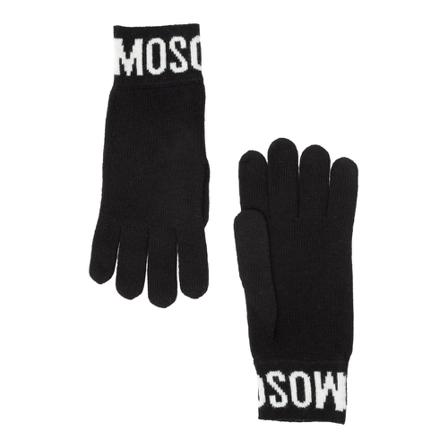 Moschino - Handskar - Svart - Dam - Storlek: One Size, Dam, Storlek: ONE SIZE