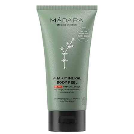 MÁDARA Aha+Mineral Body Peel 175 ml, Skincare, Renseprodukter, Scrub