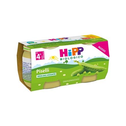 Hipp Omogeneizzato Piselli 80g 2 Pezzi