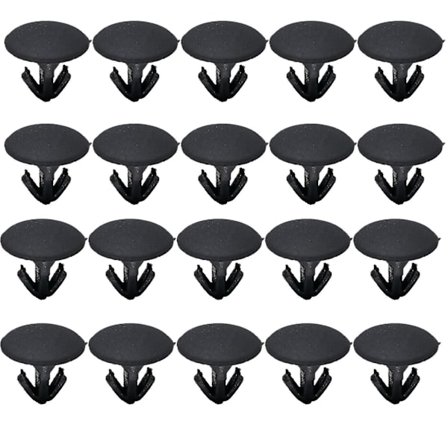 20 stk. klips til Nissan Qashqai X-trail Dualis Rogue Sport 2013-på bagdørs gummilister trim lister vejrstrimler fastgørelseselement nitte-Excellence