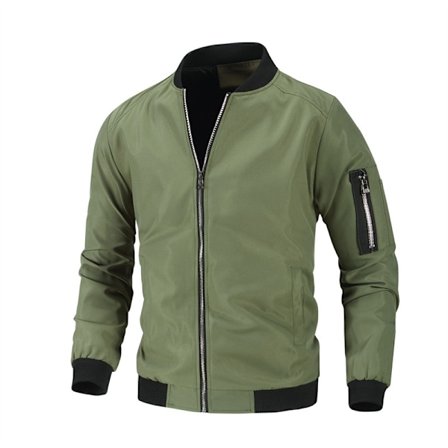 Mænds Bomberjakker Varsity Flight Jacket