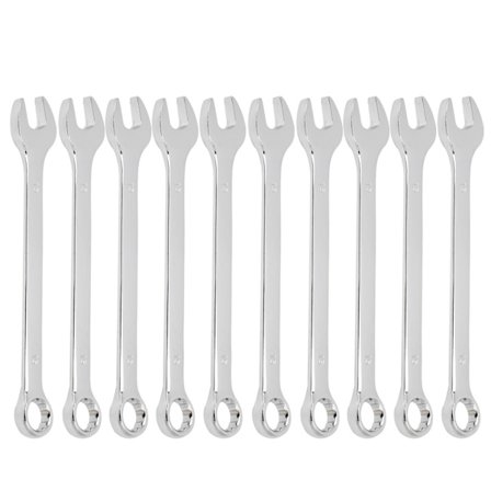 10 stk. 15 mm skraldenøgle sæt Industrielt værktøj