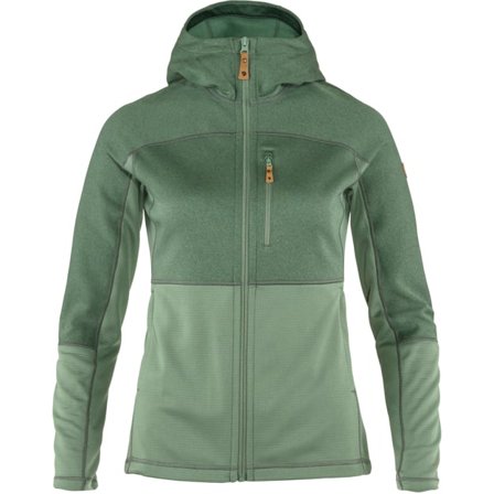 Fjällräven Abisko Trail Fleece XS - female - Patina Green - Fleece