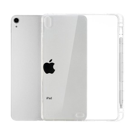 Stilrent skal för iPad Pro 12.9 2017 transparent pennhållare mjukt