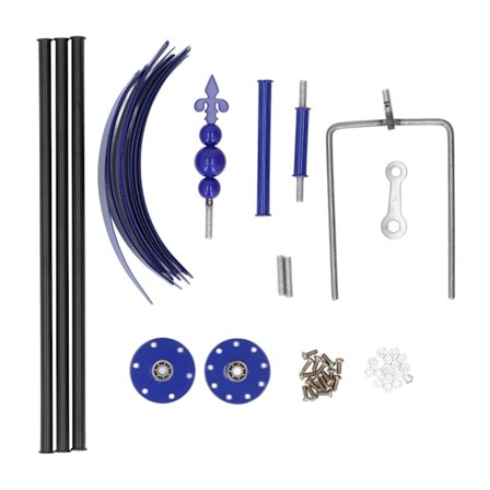 Tuulivoimalan pyörivä koriste-esine pihalle, puutarhaan ja ulkotiloihin