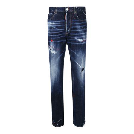 Dsquared2 Jeans , Blauw , Heren , Maat: XS