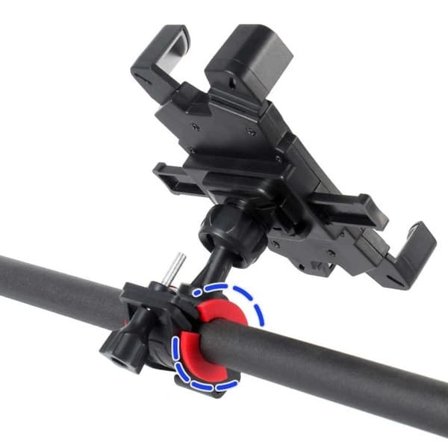 Automatisk 4,7-6,8′′ Mobilholder for Sparkesykkel, Sykkel, Moped, Motorsykkel—pa