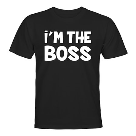 Im The Boss - T-SHIRT - HERRER
