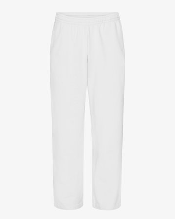 Organic Straight Leg Sweatpants - Optical White L