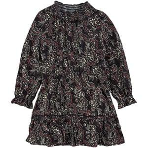 Kids - IKKS Printed Dress Black 5 Years - Dresses - 5 years - Black