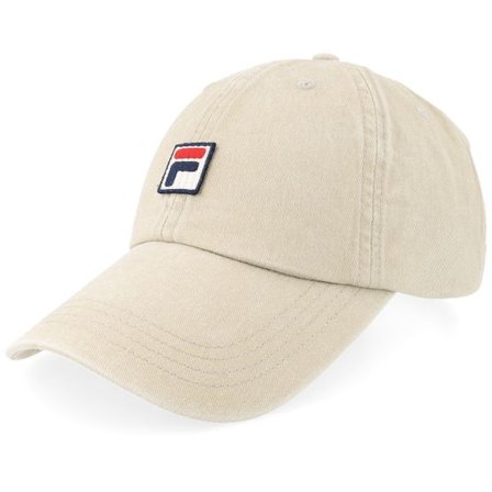 Fila - Beige unconstructed Keps - Ponticello White Pepper Dad Cap @ Hatstore