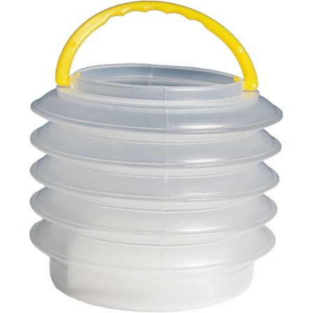 Bærbar pensel vandtønde potte karbad arrangør akvarel maling B