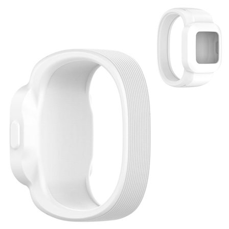 Garmin Vivofit Jr 3 silicone watch strap - White / Size: S