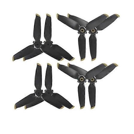 4 par propeller Blad rekvisitter for DJI FPV Combo drone tilbehør gyllen sølv rød Fjernkontroll Leketøy Tilbehør